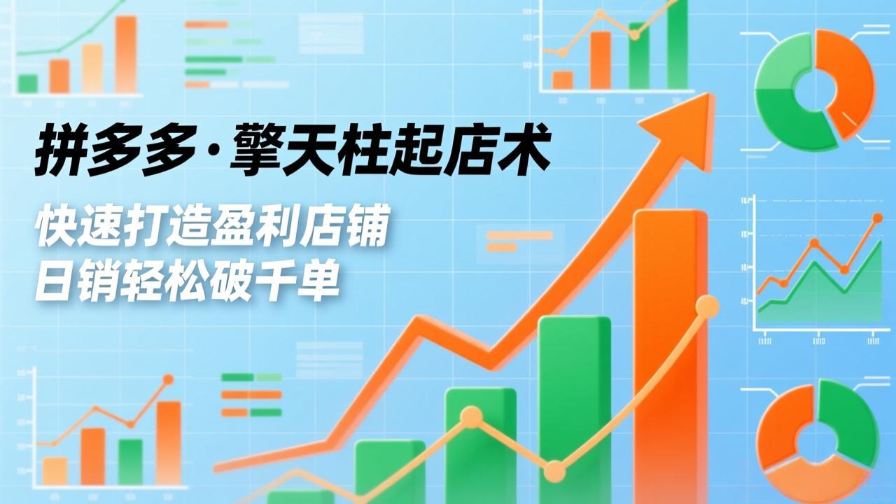 拼多多·擎天柱起店术3.0(更新-月亮湾网创资源站