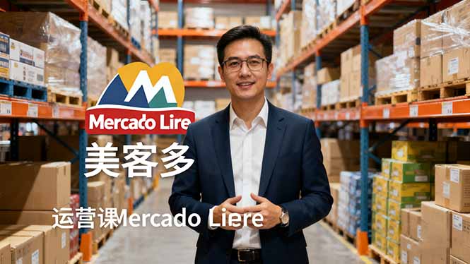 2025美客多Mercado Libre运营课：账号注册/产品上传/促销活动/自发货模式-月亮湾网创资源站
