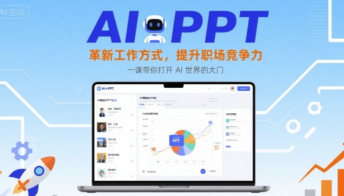 AI+PPT：革新工作方式，提升职场竞争力，一课带你打开 AI 世界的大门-月亮湾网创资源站