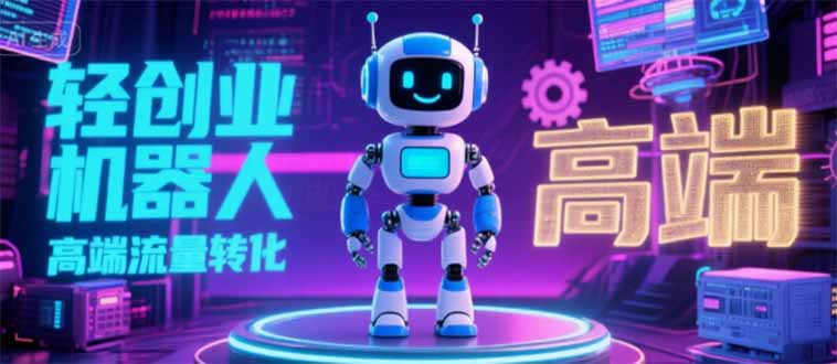 2025 独立玩家必看：机器人 IP 流量转化新玩法，N 粉变现高效路径揭秘-月亮湾网创资源站