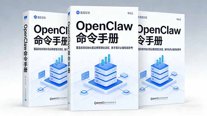 OpenClaw命令手册：覆盖安装初始化到运维管理全流程，新手高手必备权威参考-月亮湾网创资源站