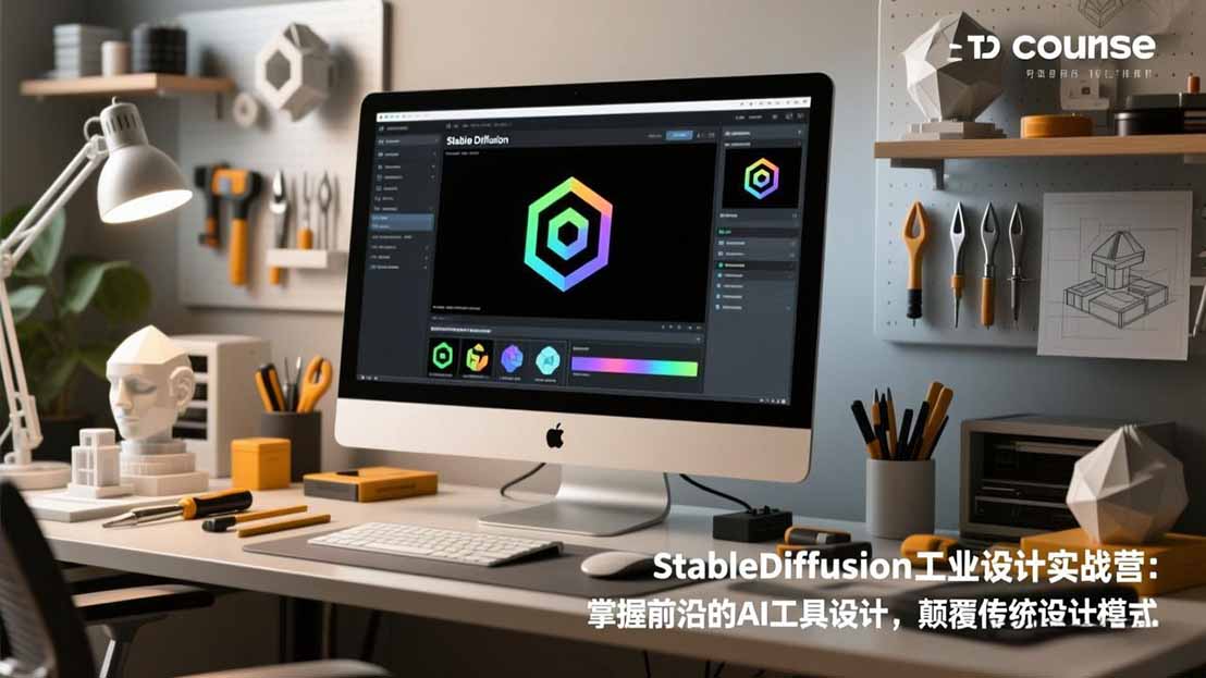 StableDiffusion工业设计实战营：掌握前沿的AI工具设计，颠覆传统设计模式-月亮湾网创资源站