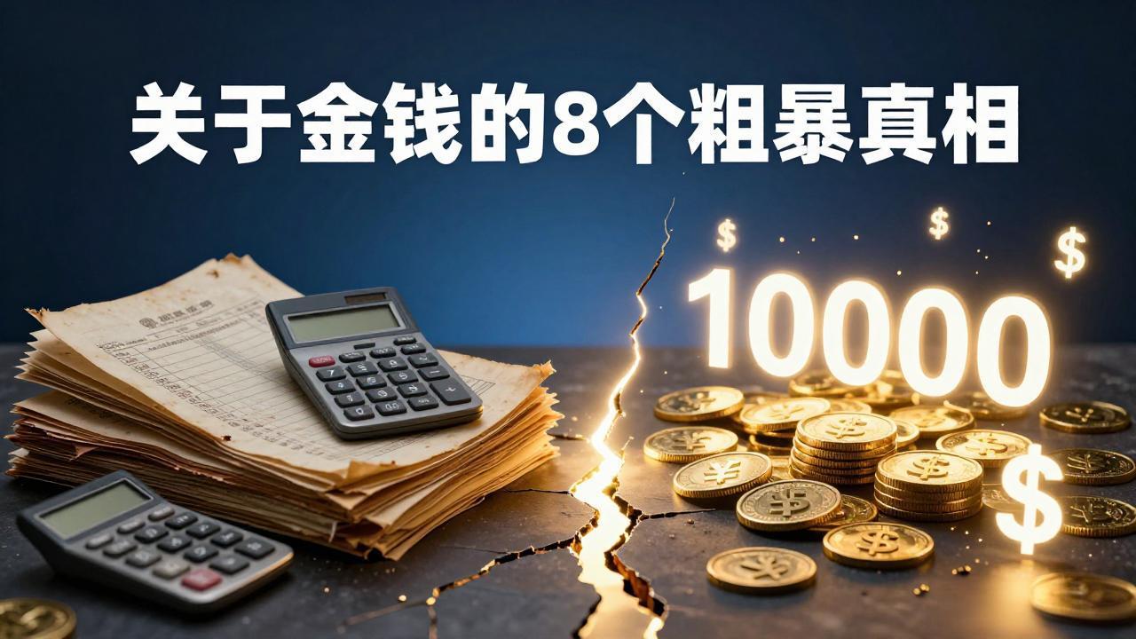 付费文章：关于金钱的 8 个粗暴真相，彻底重塑你的赚钱思维与财富认知-月亮湾网创资源站
