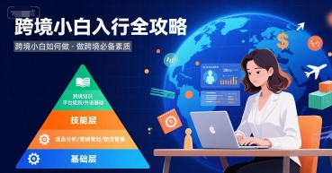 跨境小白如何做，跨境小白入行全攻略，做跨境必备素质-月亮湾网创资源站