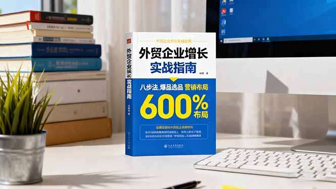 外贸企业增长实战指南，八步法、爆品选品、营销布局，业绩增长300%-月亮湾网创资源站